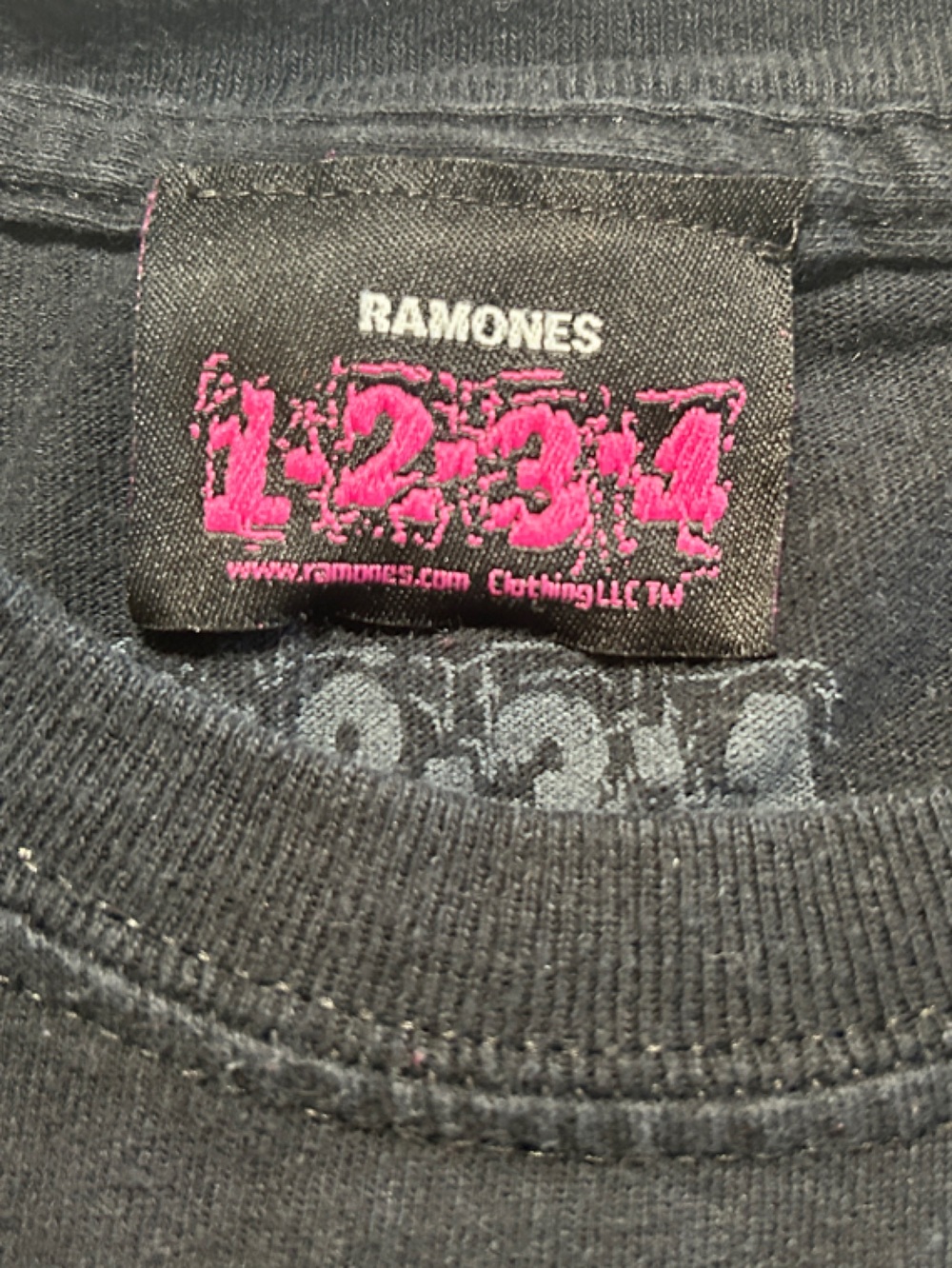 Ramones 1978 Tour RARE Vintage Reprint Tee All Dates London to San Jose Unisex S - Picture 4 of 5